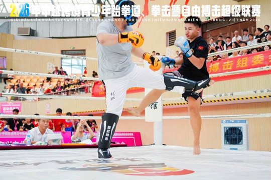 Hai Phong student wins gold at international kickboxing tournament
