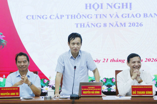 Hải Phòng thông tin 3 nhóm vấn đề báo chí quan tâm
