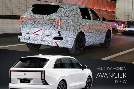 Honda hé lộ SUV hybrid lớn hơn CR-V
