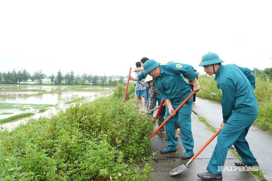 Khẩn trương khắc phục sự cố đê điều, thủy lợi