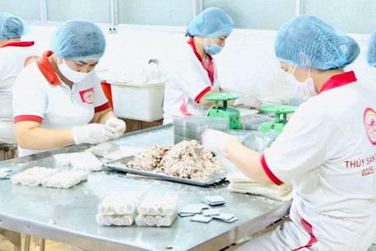 Thủy sản Hải Phòng tăng giá trị nhờ chế biến sâu