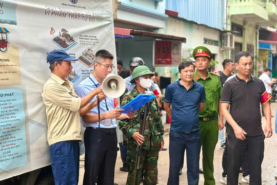 Cưỡng chế thu hồi đất phục vụ thực hiện Dự án cải tạo chung cư cũ Đồng Quốc Bình