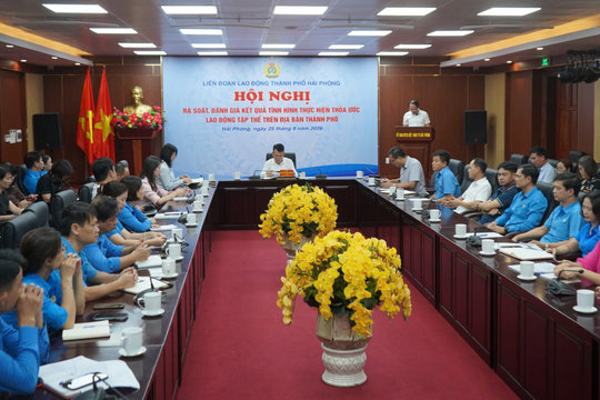 Hơn 65% số công đoàn cơ sở đủ điều kiện đã ký thoả ước lao động tập thể