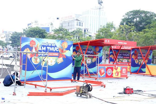 Tăng tốc hoàn thiện 'Phố đi bộ - Ẩm thực đêm'