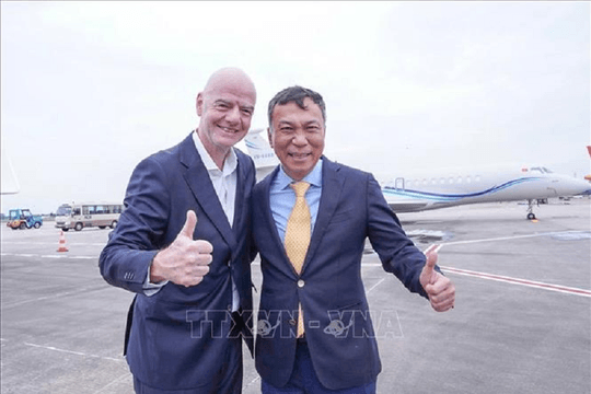 Chủ tịch FIFA đến Việt Nam dự khán trận chung kết lượt về ASEAN Cup 2026