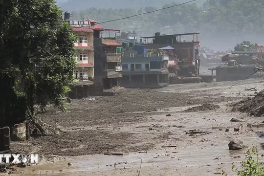 Ít nhất 95 người thiệt mạng do trận lũ lớn tại Nepal
