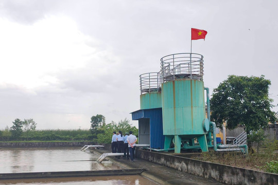 Hai nhà máy nước ở Hùng Thắng được yêu cầu khắc phục hạn chế