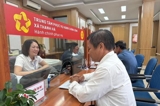 Thanh Hà chuyển đổi số thủ tục hành chính, 100% số người dân, doanh nghiệp hài lòng