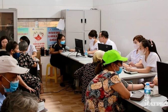 Khám sàng lọc lao và bệnh không lây nhiễm cho khoảng 7.200 người