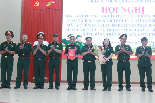 Cựu chiến binh Vĩnh Thuận liên kết làm kinh tế giỏi