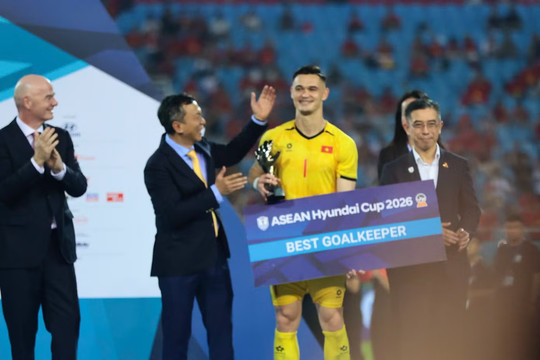 Đội tuyển Việt Nam giành nhiều danh hiệu cá nhân tại ASEAN Cup 2026