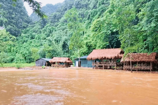 Bắc Bộ mưa dông, nhiều nơi nguy cơ lũ quét và sạt lở đất