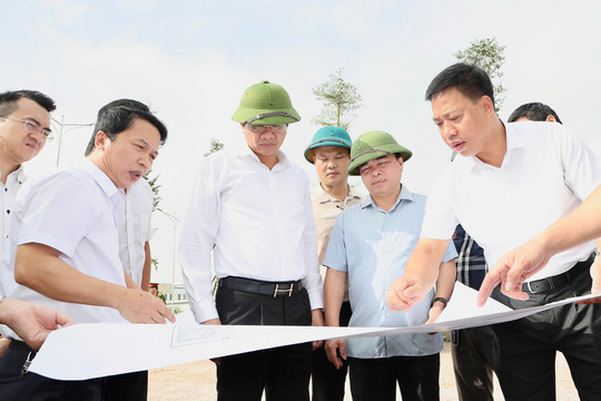 Tập trung giải phóng mặt bằng, triển khai các dự án trọng điểm
