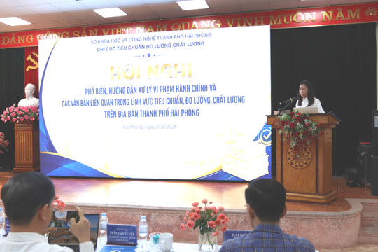 Nâng cao nghiệp vụ xử lý vi phạm tiêu chuẩn, đo lường, chất lượng