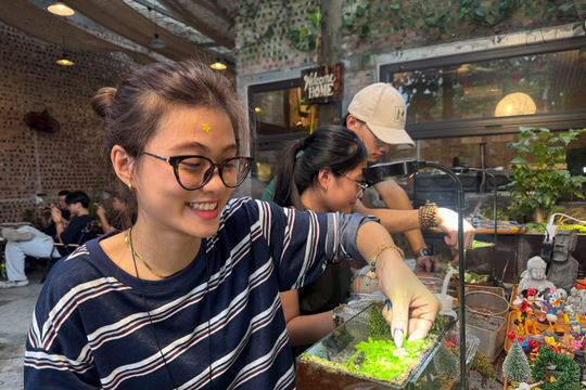 Thế giới xanh trong lọ kính