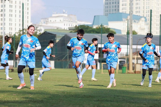 Đội tuyển nữ Việt Nam tăng tốc chuẩn bị cho ASIAD 2026