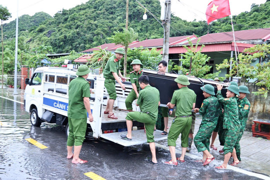 Công an Hải Phòng chủ động hiệp đồng ứng phó với thiên tai