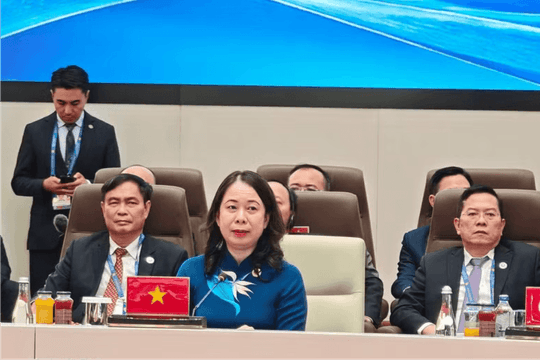 Phó Chủ tịch nước Võ Thị Ánh Xuân dự Hội nghị thượng đỉnh SCO mở rộng