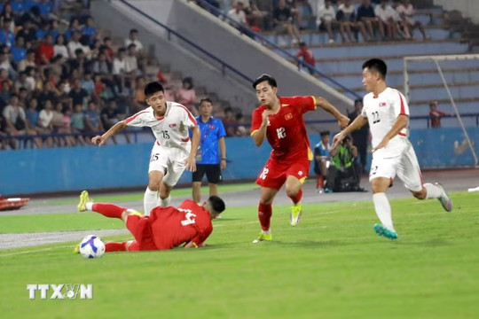 Hôm nay 3/9, U20 Việt Nam gặp U20 Palestine