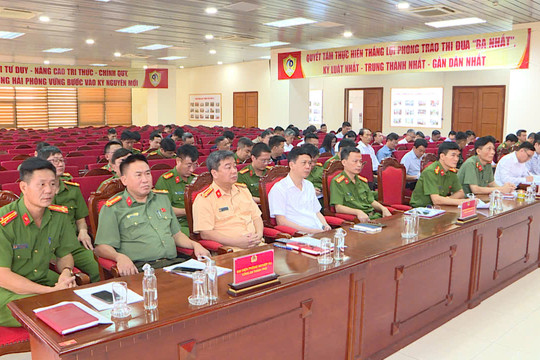 Diễn tập chữa cháy tại Công ty TNHH May Tinh Lợi ngày 14/9