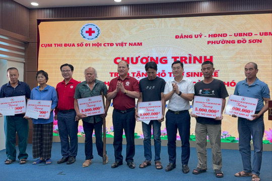 Tiếp tục đổi mới, nâng cao hiệu quả hoạt động Chữ thập đỏ