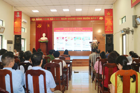 Giữ vững trận địa tư tưởng từ mỗi chi bộ