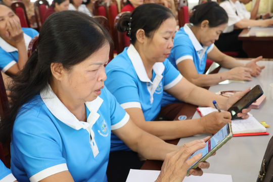 Thanh Hà ra mắt 3 mô hình 'Chi hội Phụ nữ số'