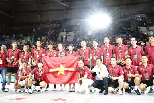 Việt Nam về nhì trong lần đầu đăng cai Pickleball World Cup