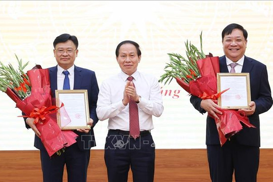 Thủ tướng bổ nhiệm 2 Phó Tổng Thanh tra Chính phủ