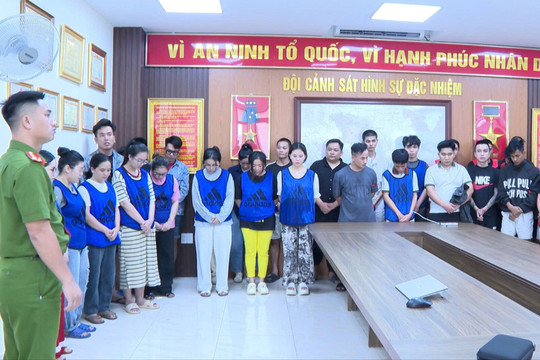 Công an Hải Phòng triệt phá ổ nhóm lừa đảo xuyên quốc gia, bắt 57 đối tượng