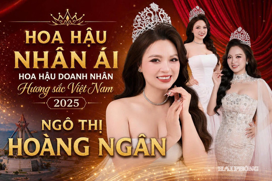 Nhiệm kỳ đáng nhớ của Hoa hậu Nhân ái Ngô Thị Hoàng Ngân