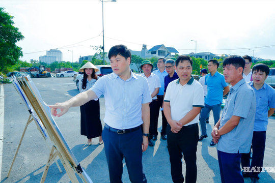 Đẩy nhanh tiến độ các dự án trọng điểm tại các phường Lê Chân, Hưng Đạo, Dương Kinh