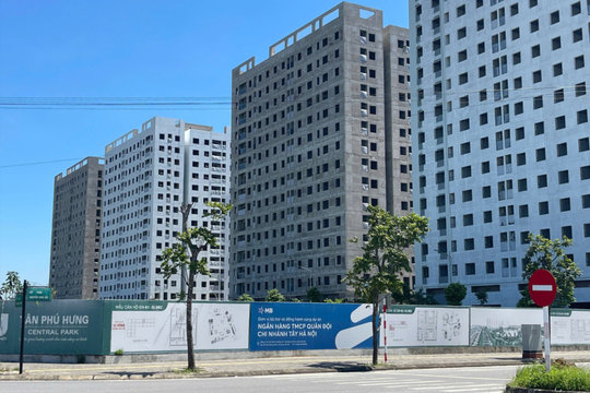 5 khối nhà ở xã hội Tân Phú Hưng mở rộng đang dần hoàn thiện