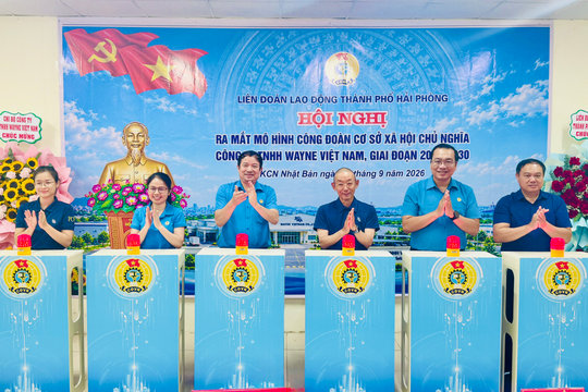 Thêm 2 doanh nghiệp FDI ra mắt công đoàn xã hội chủ nghĩa