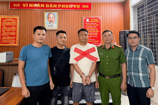 Bắt giữ đối tượng có lệnh truy nã quốc tế trốn ở Hải Phòng