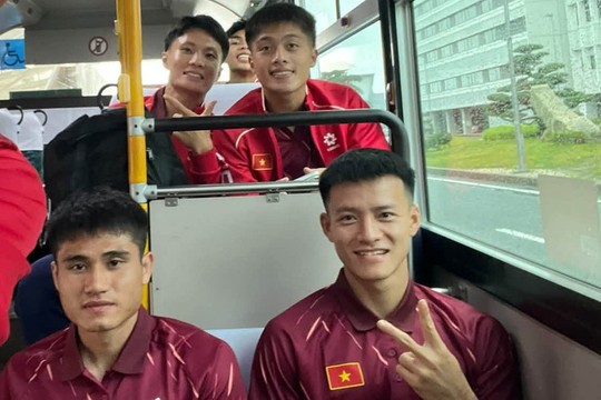Tuyển U23 Việt Nam đến Nhật Bản, sẵn sàng cho Asiad 2026