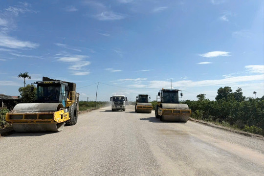 Accelerating construction to complete Provincial Road 390B project