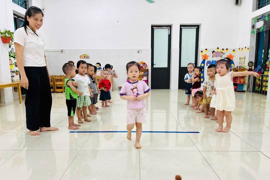 Trường học vận hành ổn định sau sắp xếp