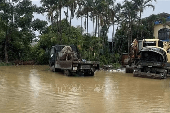 Theo dõi chặt chẽ diễn biến mưa lũ để tập trung ứng phó