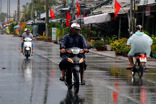 Bắc Bộ có mưa to, cảnh báo nguy cơ ngập lụt
