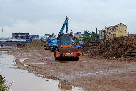 Mặt bằng dự án Vành đai 2 ở phường Hưng Đạo sắp hoàn thành