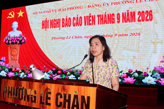 Nâng cao vai trò báo cáo viên trong định hướng dư luận xã hội