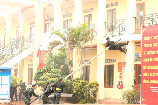 Nam Triệu diễn tập chiến đấu phòng thủ năm 2026
