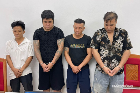 Bắt quả tang 3 đối tượng sử dụng trái phép ma túy