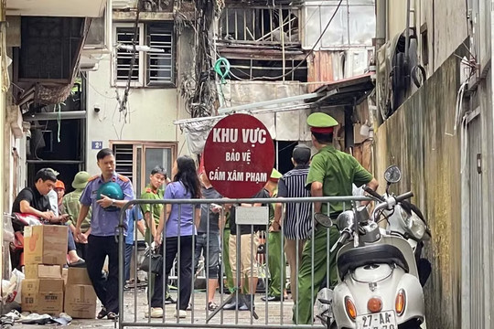 Nhanh chóng điều tra nguyên nhân vụ cháy làm 5 người tử vong tại Hà Nội