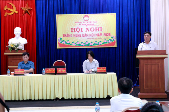 'Tháng nghe dân nói' ở Nam An Phụ