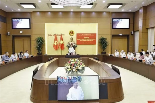 Thông qua dự thảo kết quả kiểm tra, giám sát đợt 3 đối với Ban Thường vụ Đảng ủy Quốc hội