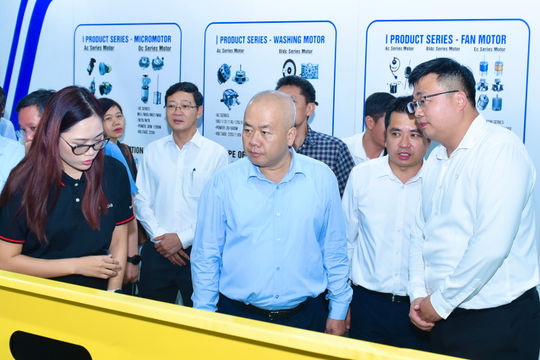 Chủ tịch UBND thành phố Đỗ Thành Trung làm việc tại Khu công nghiệp An Dương