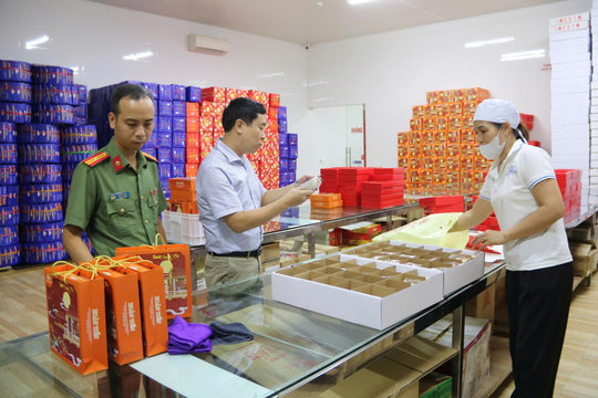 Quan tâm an toàn bánh Trung thu