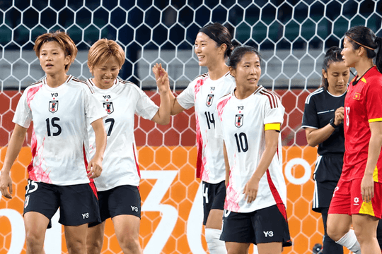 Đội tuyển bóng đá nữ Việt Nam nhận trận thua đậm trước chủ nhà ASIAD 2026